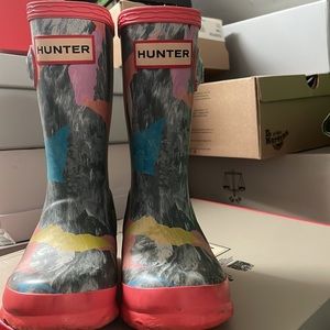 Hunter Boots kids size 8